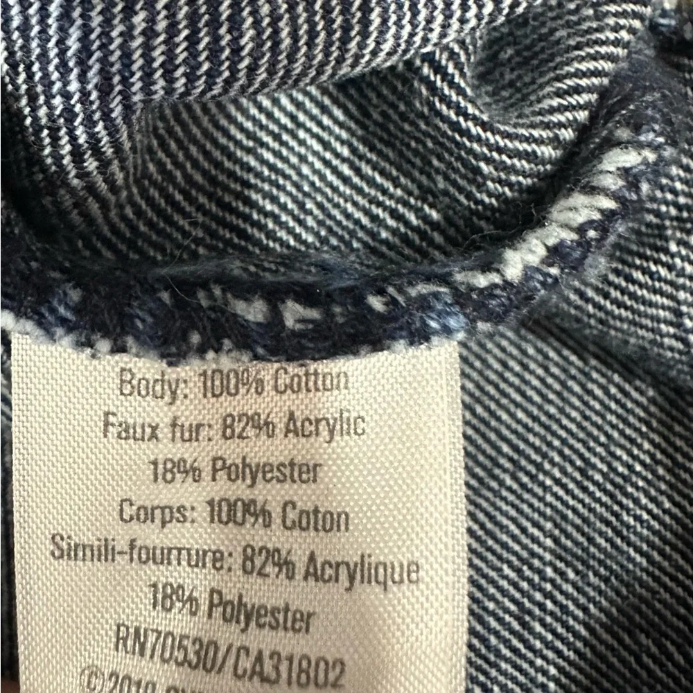 NEW Gymboree‎ Girl's XL Short Dark Wash Button Up Classic Cotton Jean Jacket